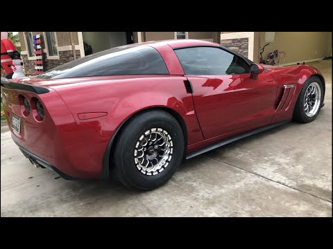 15's Weld S77 installed on the C6 Grandsport plus more to come.