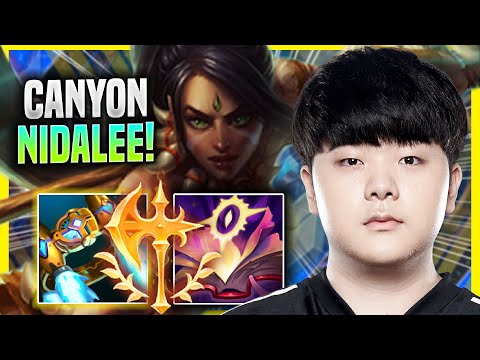 CANYON IS SO CRAZY WITH NIDALEE! - DK Canyon Plays Nidalee JUNGLE vs Viego! | Season 2022