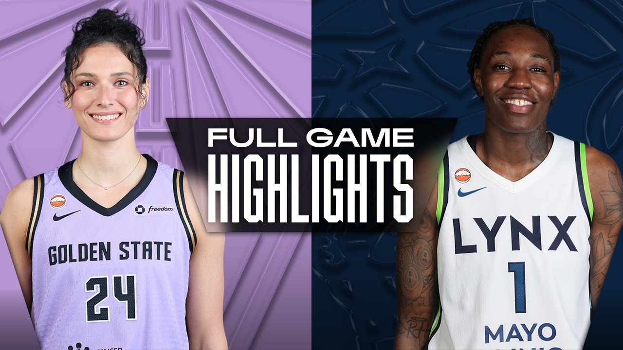 8월25일 골든스테이트 미네소타 WNBA 하이라이트