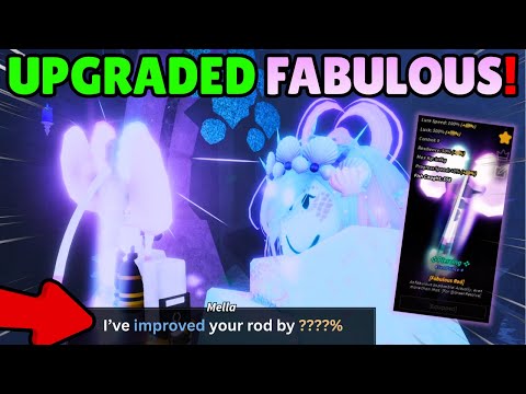 Modifying My FABULOUS ROD, Now It's The BEST ROD in Fisch!