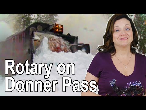 Avalanche! | Union Pacific Rotary Snow Plow on Donner Pass