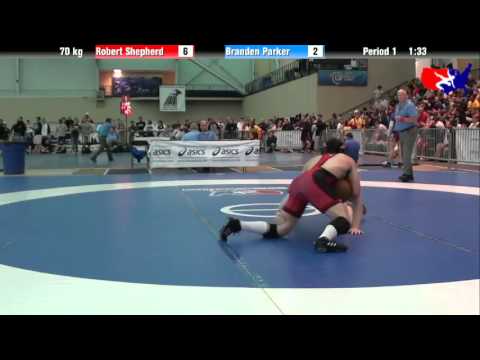 Robert Shepherd vs. Branden Parker at 2013 ASICS University Nationals - FS