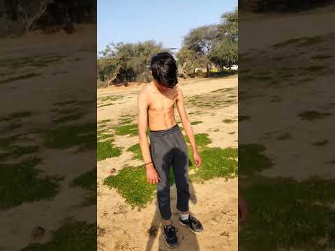 12 Year old Boy Six pack | #sixabs #abs #running #shorts