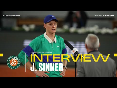Sinner semi-final post-match interview | Roland-Garros 2025