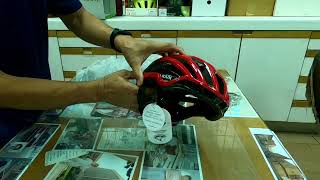 Kask Valero Unboxing (Red).