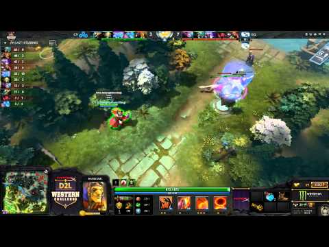 HyperX D2L Western Challenge - Cloud 9 vs Evil Geniuses (Game 2)