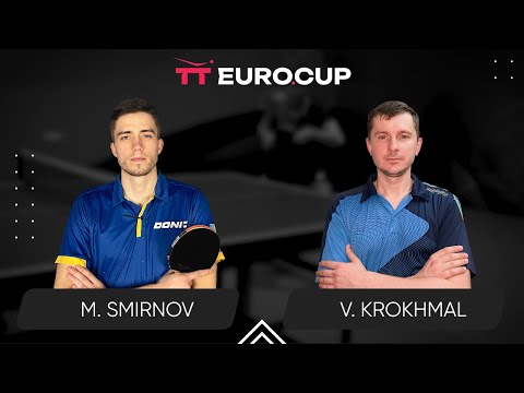 13:40 Mykyta Smirnov - Vitalii Krokhmal 08.12.2023 TT Euro.Cup Ukraine Master TABLE 3