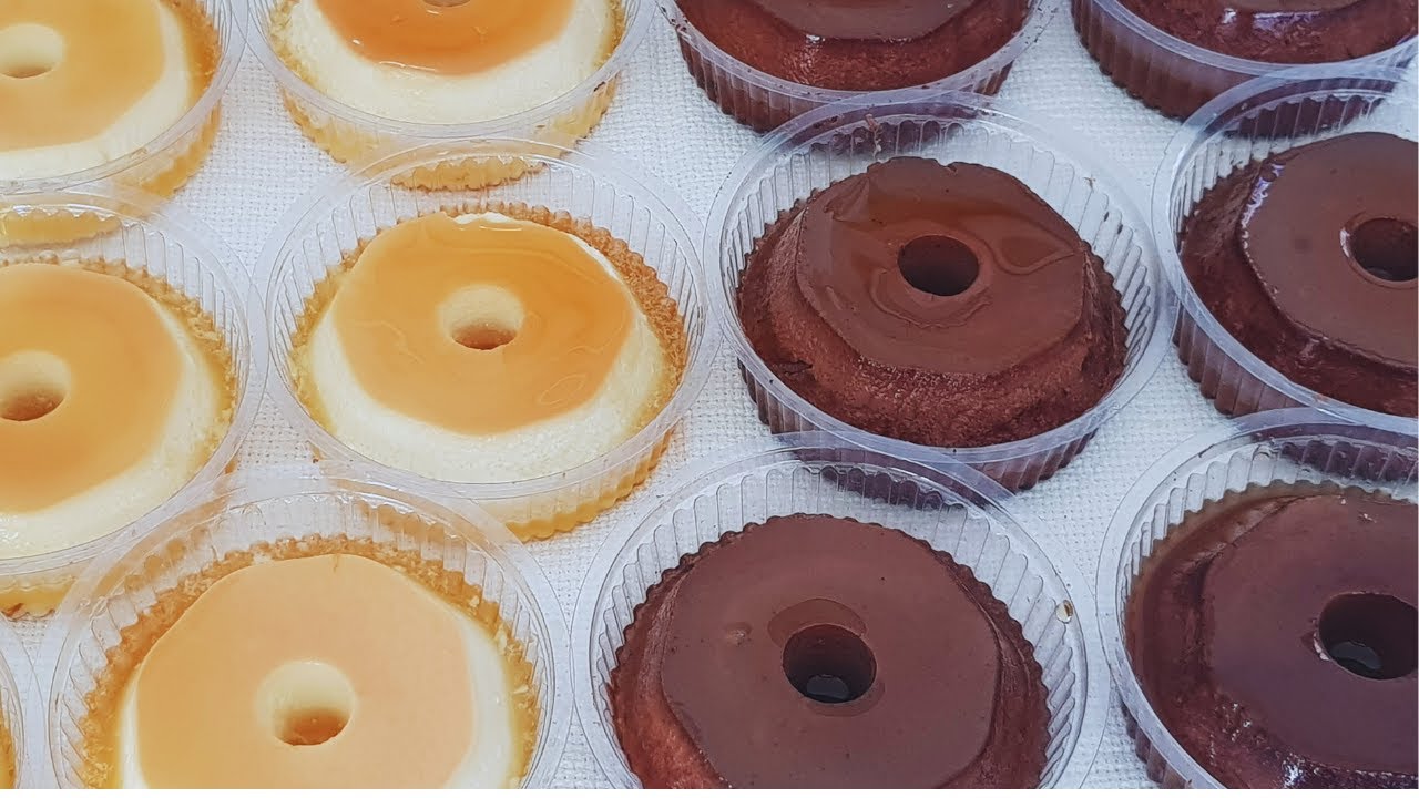 Mini Pudim - o queridinho dos clientes em 2 versões 😊😍