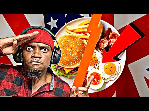 UK vs US:  By Far The Worst Food Ever