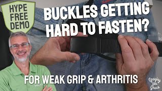 Belt Buckles Hard to Manage - Ratchet Style May Help