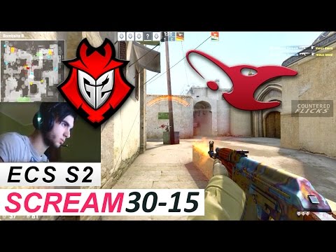 ScreaM POV 30-15 vs mousesports (ECS Season 2)