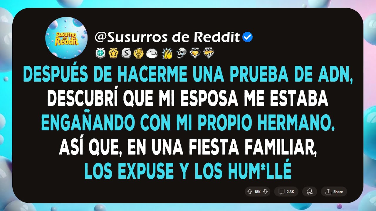 Después de hacerme una prueba de ADN, descubrí que mi esposa me engañaba con mi propio hermano,...