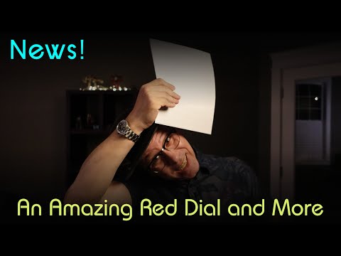 Watch News: Red Dial, Blue Dial, And More!