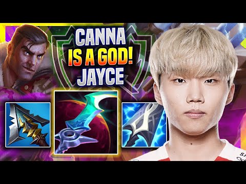 CANNA IS A GOD WITH JAYCE IN EUW SOLOQ! - T1 Canna Plays Jayce TOP vs Gwen!