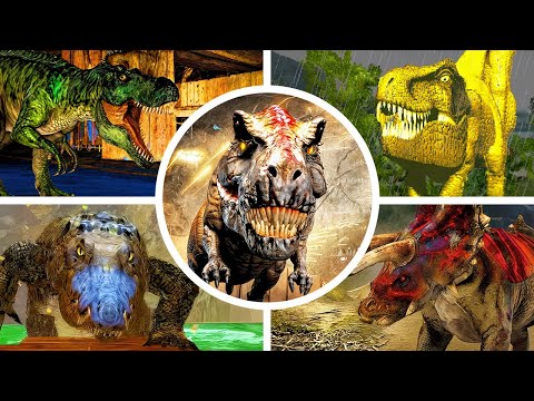 Jurassic Park Arcade Series - All Bosses & Endings