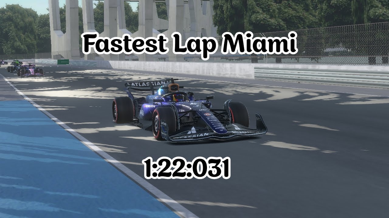 Vuelta rápida en Monoposto, GP de Miami 🇺🇸
