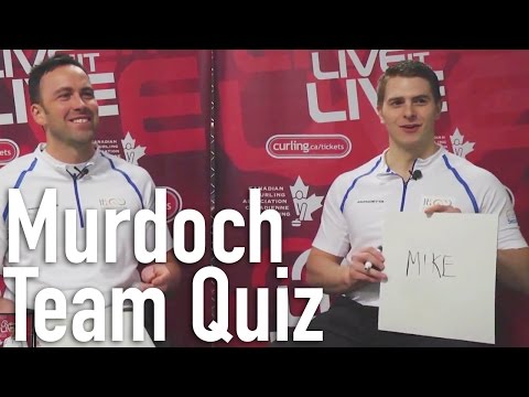 Teammate quiz - Team Murdoch