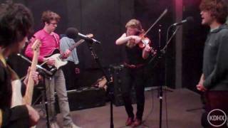 Ra Ra Riot &quot;Too Dramatic&quot; Live at KDHX  3/15/11 (HD)