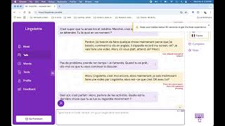 Introduction to the Lingolette AI Language-Learning App!