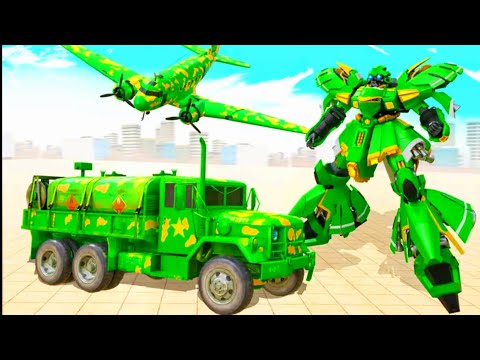 Car RoBot Game ^^^ Flying Dragon Robot Army Truck Transforming Games ***  android gameplay