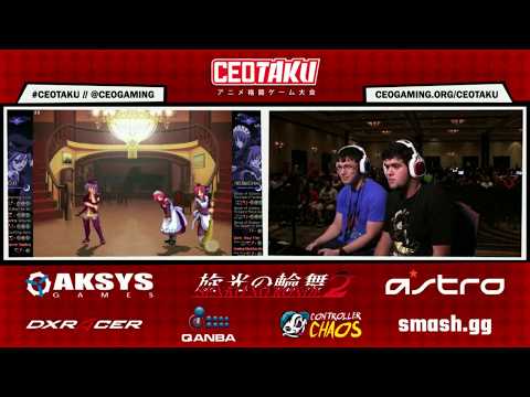 CEOTAKU 2017 MBAACC Top 8 - SCRAWTVERMILLION vs EMOJI PERSON