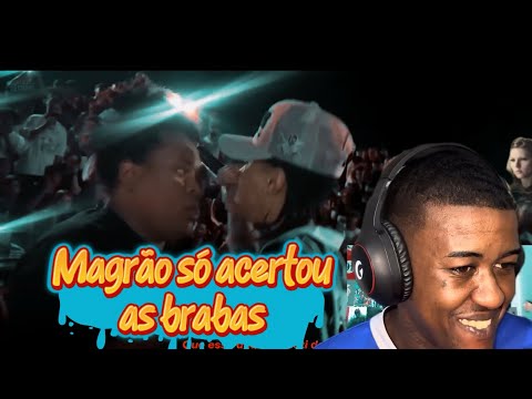 Jhony REACT - EU NUNCA VI O MAGRÃO RIMANDO ASSIM🔥! ( Amassou Todo Mundo )