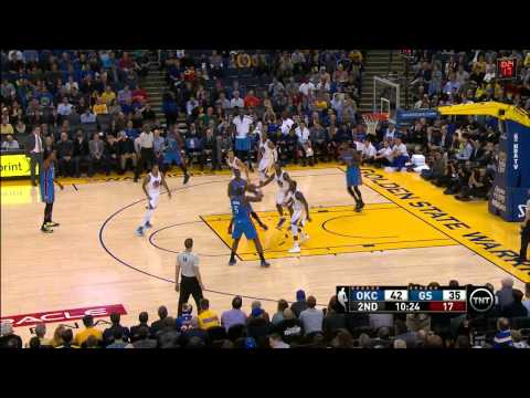 Perry Jones Highlights Thunder vs. Warriors 12.18.2014 - 4 Points, 5 Rebounds