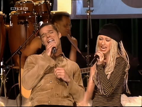 [1080P/60FPS] Ricky Martin & Christina Aguilera - Nobody Wants To Be Lonely (Live @ Top of The Pops)