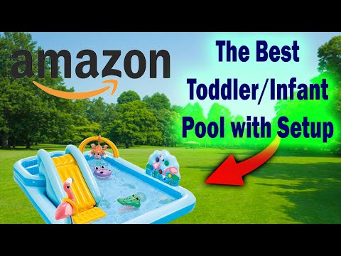 INTEX PLAY CENTER JUNGLE ADVENTURE UNBOXING + PLAYTIME from Amazon
