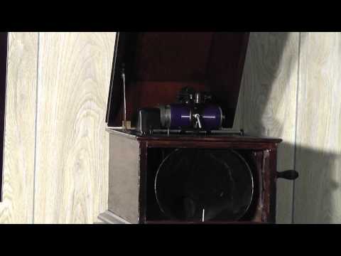 Edison blue amberol cylinder - 2464 The Night Before Christmas (Recitation) by Humphrey