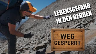 Die größte Gefahr im Gebirge – So vermeidest du Steinschlag und Felsstürze