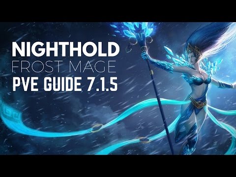 WoW - Nighthold Frost Mage Guide / Rotation (Legion Patch 7.1.5)