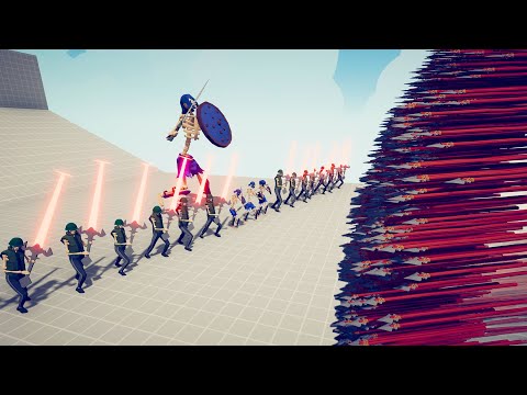 SKELETON ARMY + GIANT vs EVERY DUO GODS - Totally Accurate Battle Simulator TABS