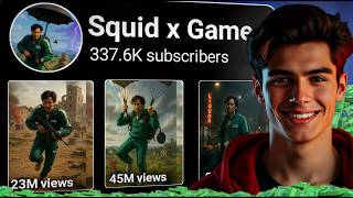 How to Start a Viral Ai Squid Games Shorts Channel | Full Youtube Automation Tutorial (step-by-step)