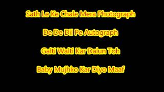 rahul vaidya feat. badshah fan official song lyrics