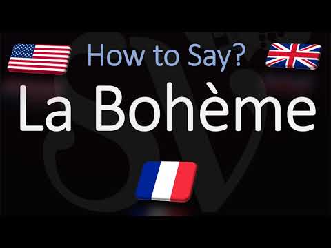 How to Pronounce La Bohème? (CORRECTLY) French Pronunciation (Native Speaker)