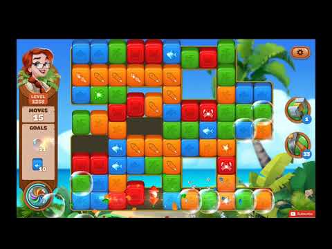 Lost Island Blast Adventure Level 1358 NO BOOSTERS - A S GAMING ✔