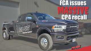 2019-2020 Ram CP4 recall: NO PARTS AVAILABLE