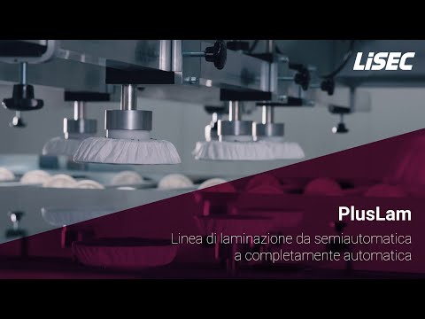 LiSEC PlusLam - Linea di laminazione da semiautomatica a completamente automatica (Italian)