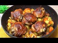 I cook it almost every day! One Pan Chicken Thigh Dinner!