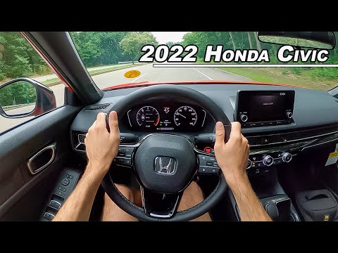 2022 Honda Civic Sport - Redefining Entry Level Refinement (POV Binaural Audio)