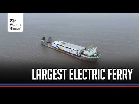 World's largest electric ferry unveiled in Uruguay