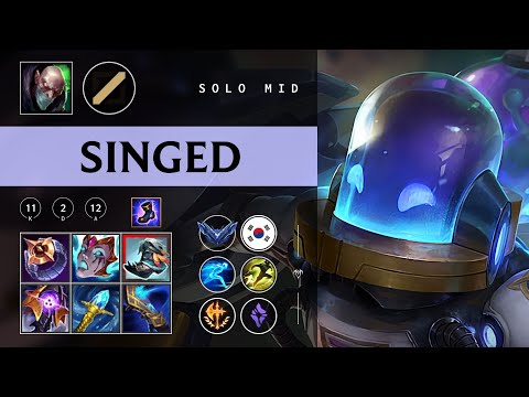 Singed Mid vs Sylas - KR Diamond Patch 26.01