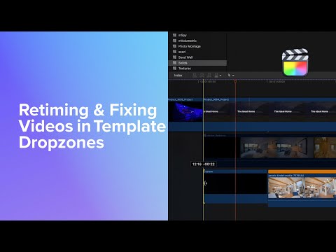 How to fix and retime videos for Drop Zones to prevent still frames? — MotionVFX Tutorial EP 4