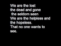 Anti-Flag: We Are The Lost [with Lyrics] 