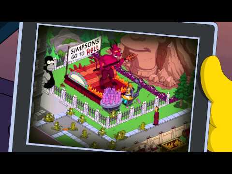 The Simpsons: Tapped Out – Halloween Update Trailer 2014