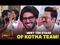 Meet The King Of Kotha Team Dulquer Salmaan Aishwarya Lekshmi Onam Special Surya TV