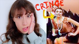 REACTING TO MY CRINGIEST PERFORMANCES!