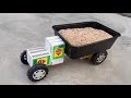 How To Make Matchbox Tractor Sand Loader Matchbox Tractor Trolley From Home
