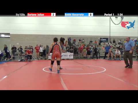 FILA Junior 51 kg / 112.25 lbs. - Darlene Julian vs. Bobbi Navarrete